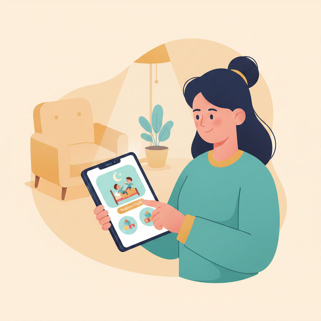 Parent describing the situation so BrightParent can tailor guidance